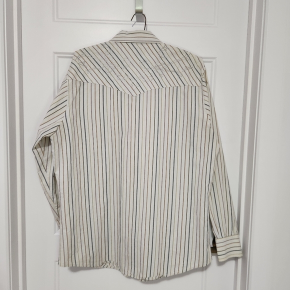 Vintage Wrangler Pearl Snap - Picture 2 of 7